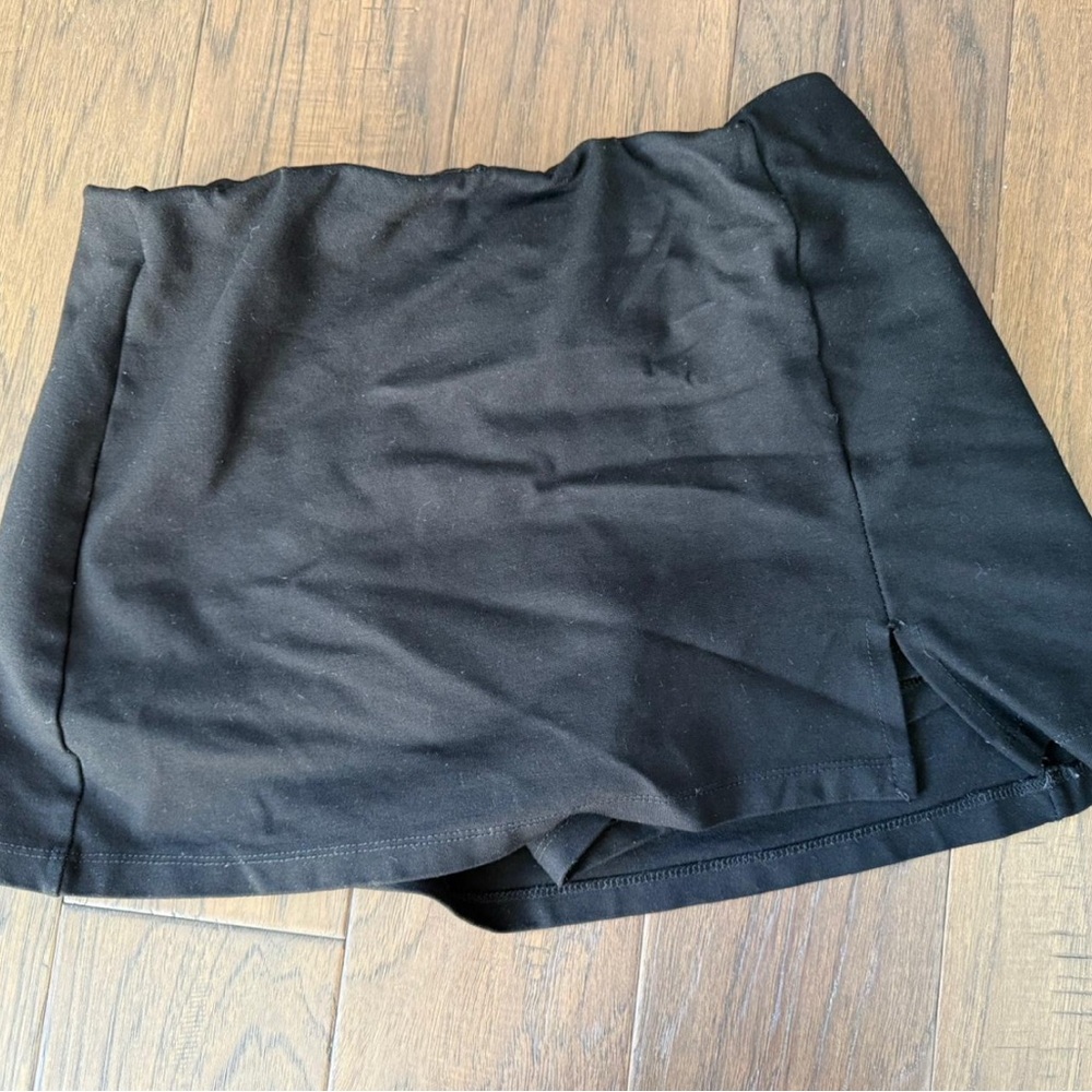 Black Mini Skort